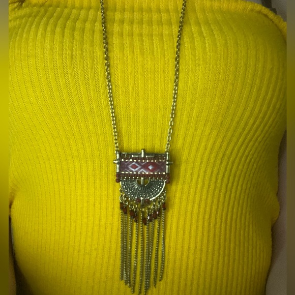 Bohemian style necklace - Picture 2 of 2